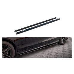   Diffuser Mercedes-Benz C43 C W205 Facelift Side Skirts Gloss Black