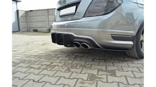 Diffuser Mercedes-Benz C W204 S204 Rear + Rear Splitter Side