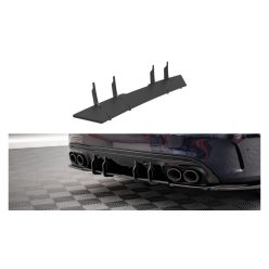   Diffuser Mercedes-Benz C W205 C43 Facelift Rear Street Pro Black