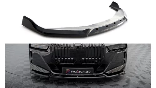 Maxton Design Első Toldat / Splitter BMW 7 G70 M-Pack (2022–) – Fényes Fekete