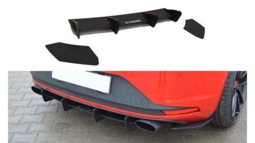 Diffuser Seat Leon III Cupra Rear + Rear Splitter Side