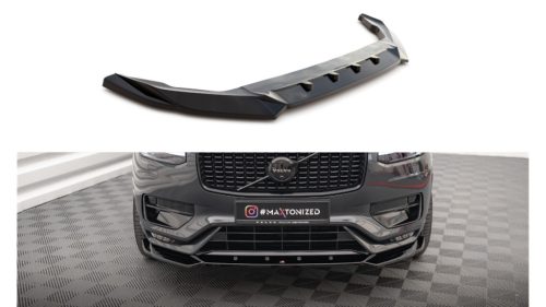 Splitter Volvo XC90 R-Design II Facelift Front v.1 Gloss Black