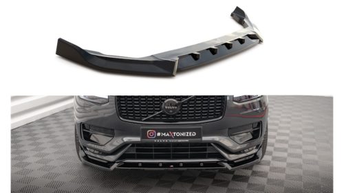 Splitter Volvo XC90 R-Design II Facelift Front v.2 Gloss Black