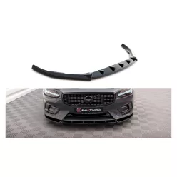   Maxton Design Első Toldat / Splitter Volvo V90 Mk2 R-Design (2016–) – Fényes Fekete