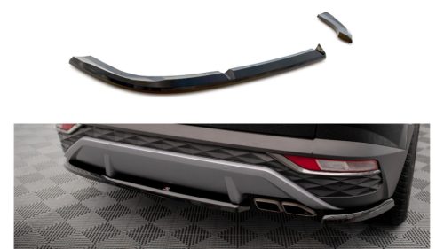 Splitter Hyundai Tucson IV Rear Side Gloss Black
