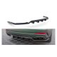 Splitter Maserati Levante I Rear Central with Diffuser Gloss Black