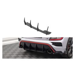 Diffuser Hyundai Kona N I Rear Street Pro Black-Red