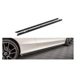   Diffuser Mercedes-Benz C C205 Facelift Side Skirts Gloss Black