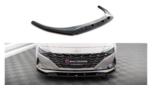 Splitter Hyundai Elantra VII Front Gloss Black