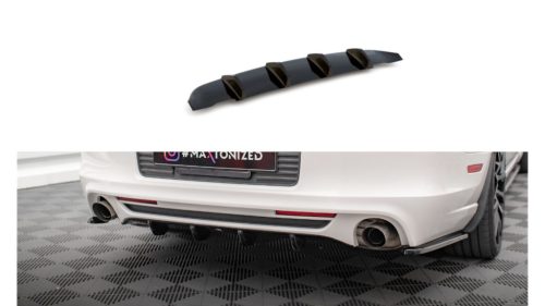 Diffuser Ford Mustang V Facelift Rear Valance Gloss Black