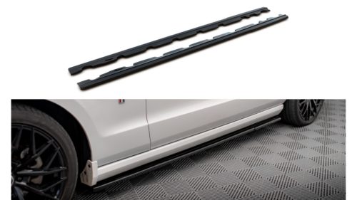 Diffuser Ford Mustang V Facelift Side Skirts Gloss Black