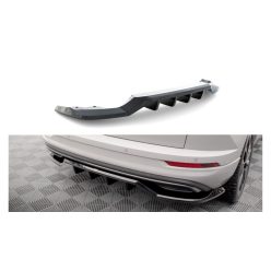   Splitter Skoda Karoq I Facelift Sportline Rear Central with Diffuser Gloss Black