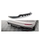 Splitter Skoda Karoq I Facelift Sportline Rear Central with Diffuser Gloss Black