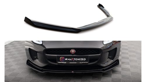 Splitter Jaguar F-Type I Facelift Front v.2 Gloss Black