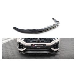   Splitter Volkswagen T-Roc Facelift R R-Line Front v.1 Gloss Black