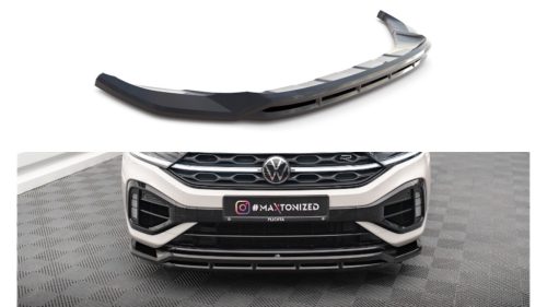 Splitter Volkswagen T-Roc Facelift R R-Line Front v.1 Gloss Black