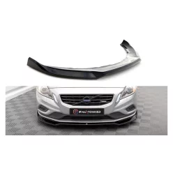   Maxton Design Első Toldat / Splitter Volvo S60 MK2 R-Design (2010–2018) – Fényes Fekete