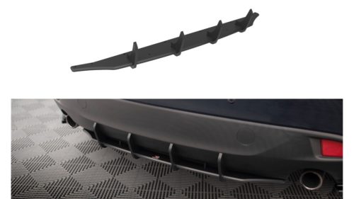 Diffuser Mazda 3 III Rear Street Pro Black-Red
