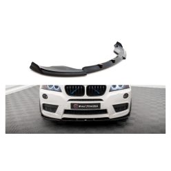   Maxton Design Első Toldat / Splitter BMW X3 F25 M-Pack (2010–2014) – Fényes Fekete