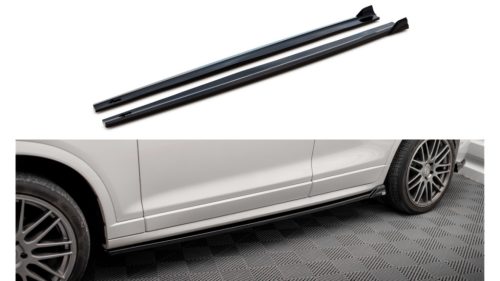 Maxton Design Küszöbtoldat BMW X3 F25 M-Pack (2010–2014) – Fényes Fekete