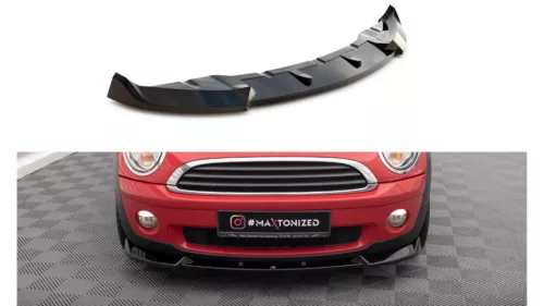 Maxton Design Első Toldat / Splitter Mini One R56 (2006–2010) – Fényes Fekete