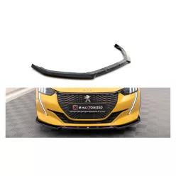   Maxton Design Első Toldat / Splitter Peugeot 208 GT Mk2 (2019–) – Fényes Fekete