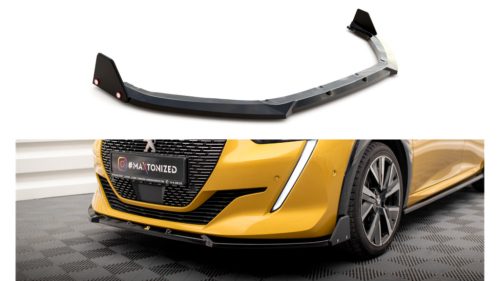 Splitter Peugeot 208 GT II Front v.1 Gloss Black