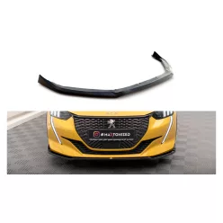   Maxton Design Első Toldat / Splitter Peugeot 208 GT Mk2 (2019–) – Fényes Fekete