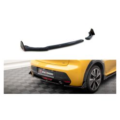 Splitter Peugeot 208 GT II Rear Side v.1 + Flaps Gloss Black