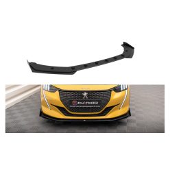 Splitter Peugeot 208 GT II Front Pro + flaps Black-Red