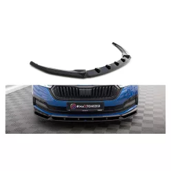   Maxton Design Első Toldat / Splitter Skoda Octavia Mk4 Sportline (2020–) – Fényes Fekete