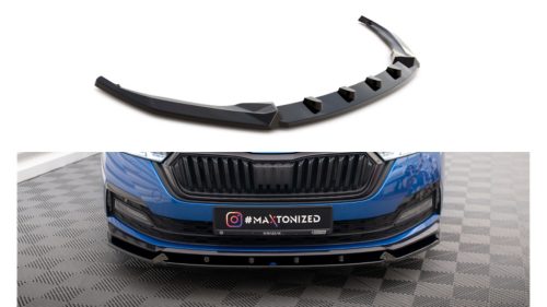 Splitter Skoda Octavia IV Sportline Front v.1 Gloss Black