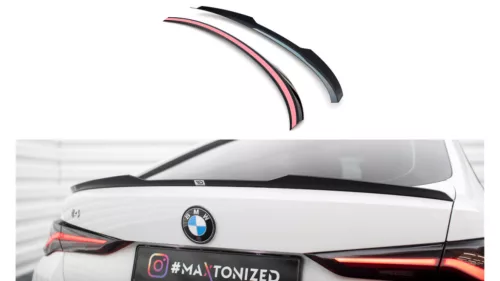 Maxton Design Spoiler Toldat BMW 4 G26 M-Pack (2021–) – Fényes Fekete