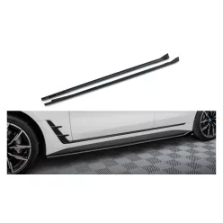   Maxton Design Küszöbtoldat BMW i4 G26 M-Pack (2021–) – Fényes Fekete