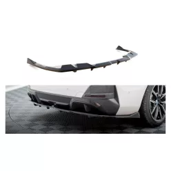   Maxton Design Hátsó Kötény / Diffúzor BMW 4 G26 M-Pack (2021–) – Karbon Hatású