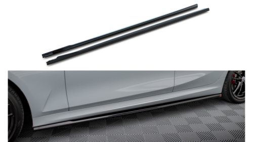 Diffuser BMW 3 G20 G21 Facelift M-Pack Side Skirts Gloss Black