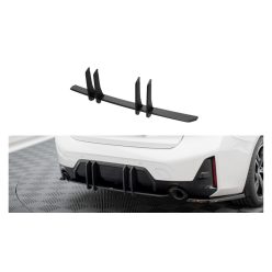   Diffuser BMW 3 G20 G21 Facelift M-Pack Rear Street Pro Black-Red
