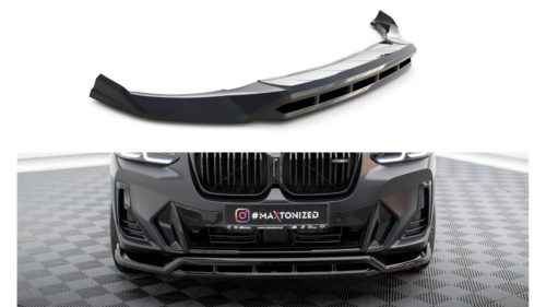 Splitter BMW X3 G01 Facelift M-Pack Front Gloss Black
