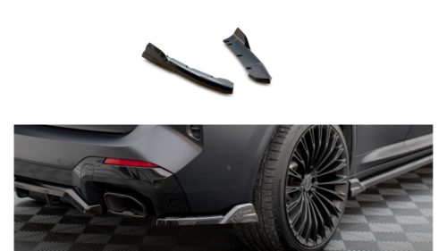 Splitter BMW X3 G01 Facelift M-Pack Rear Side Gloss Black