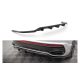 Splitter Volkswagen Taigo R-Line Rear Central with Diffuser Gloss Black