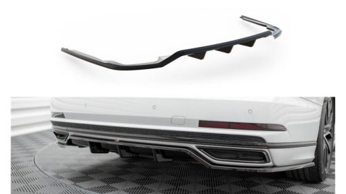 Splitter Audi A8 D5 S-Line Rear Central with Diffuser