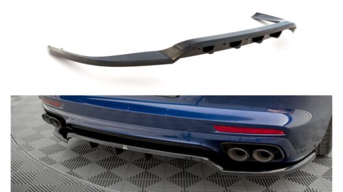 Splitter Porsche Panamera E-Hybrid 971 Facelift Rear Central with Diffuser