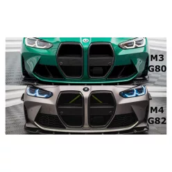   Maxton Design Hűtőrács BMW M4 G82 M-Pack (2021–) – Karbon Hatású