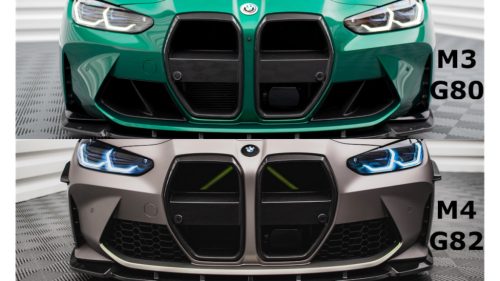 Grill BMW 4 G82 3 G80 M-Pack Radar ACC Carbon
