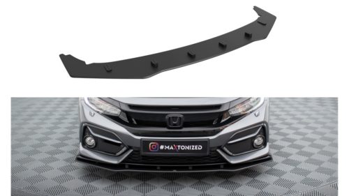 Splitter Honda Civic X Sport Front Pro Black-Red