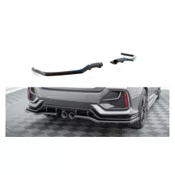   Maxton Design Hátsó Diffúzor Honda Civic Mk 10 Sport Facelift (2020–)