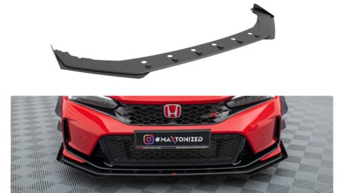 Splitter Honda Civic XI Type-R Front Pro + flaps Black