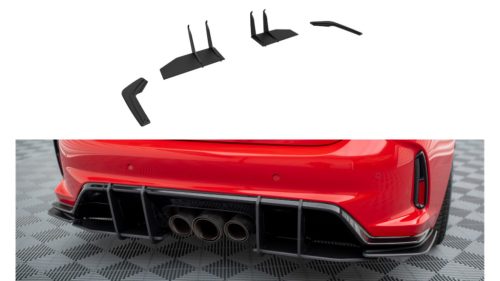 Splitter Honda Civic XI Type-R Rear Side Street Pro Red