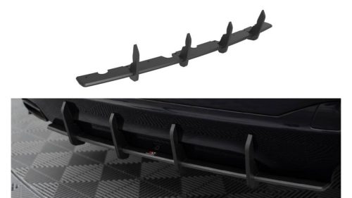Diffuser BMW 6 G32 M-Pack Rear Street Pro Black-Red