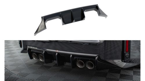 Diffuser BMW 2 G87 M-Pack Rear Valance v.1 Gloss Black